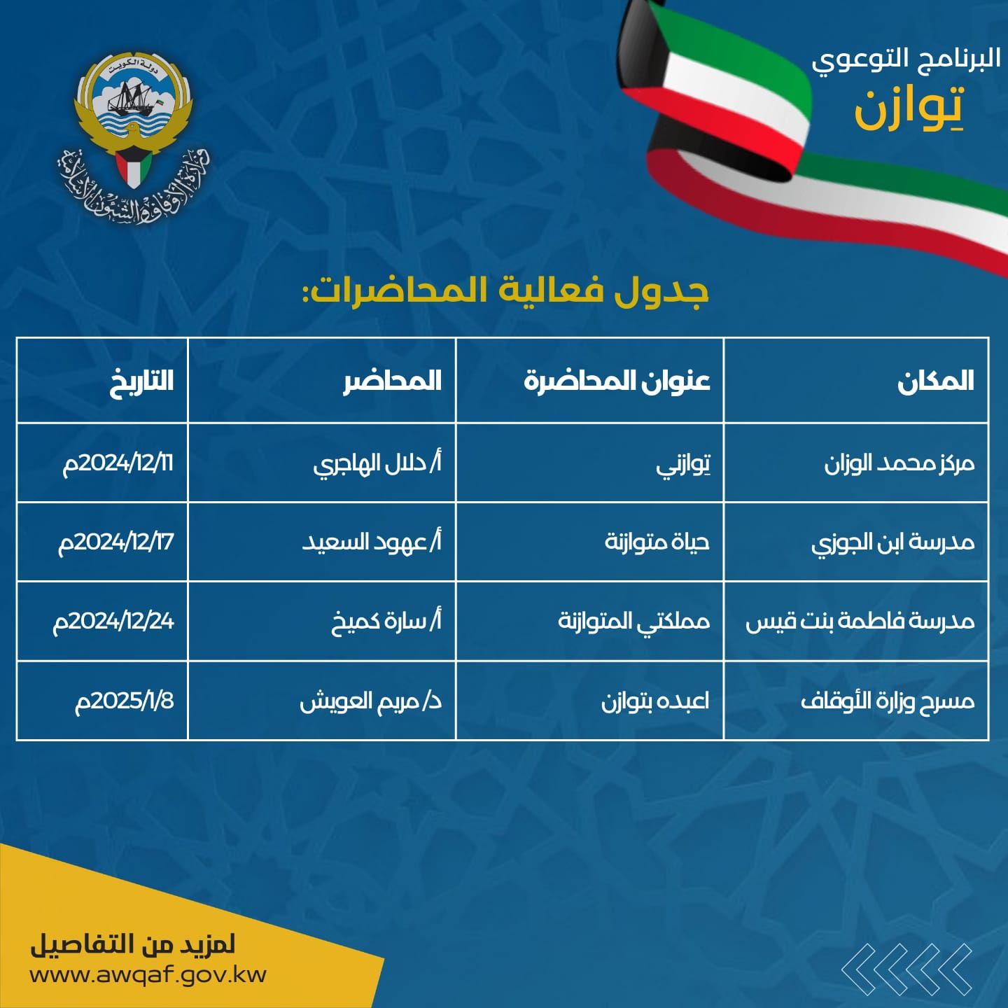  برنامج / تِوازن