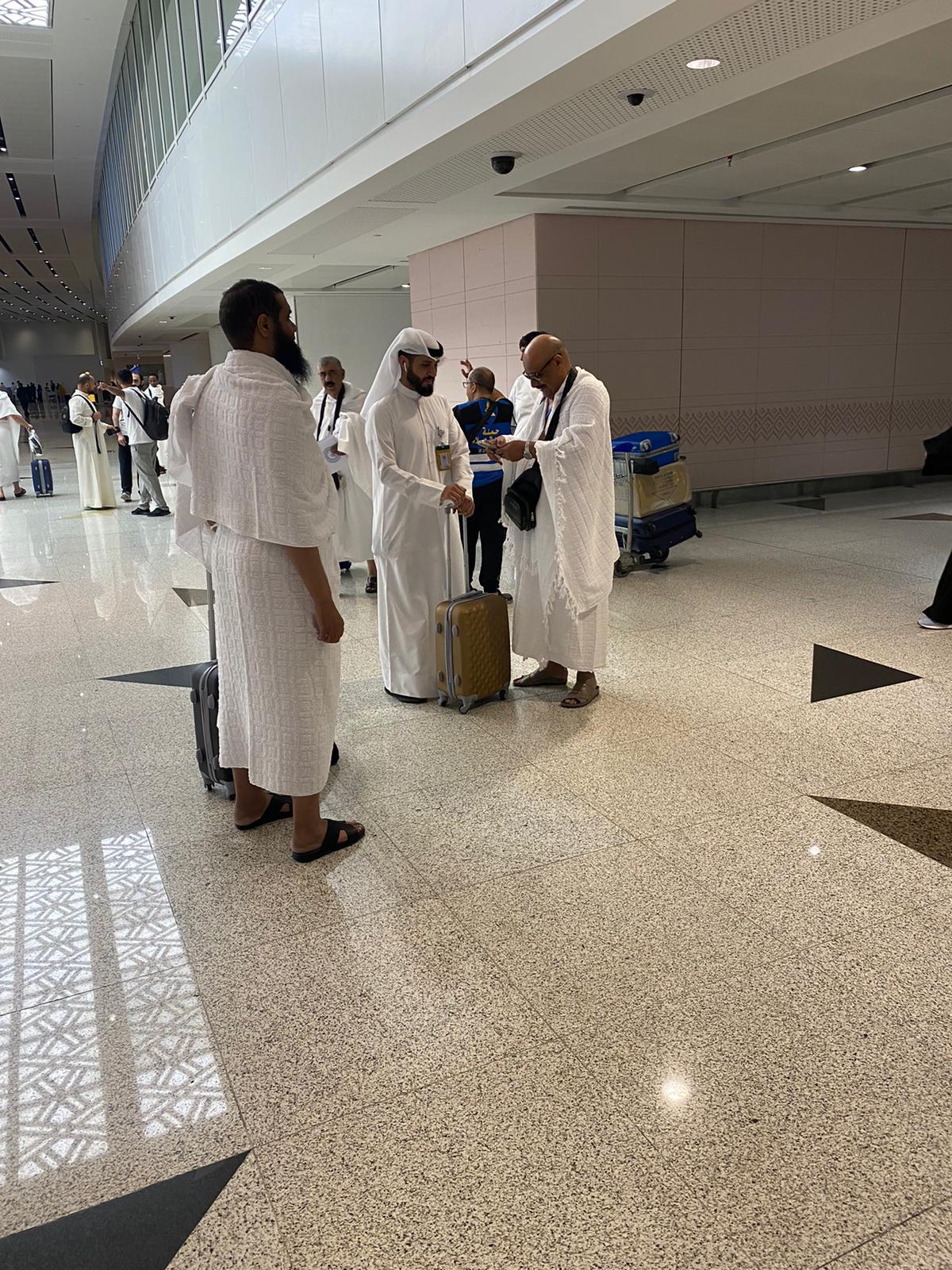 إستقبال الحجاج 