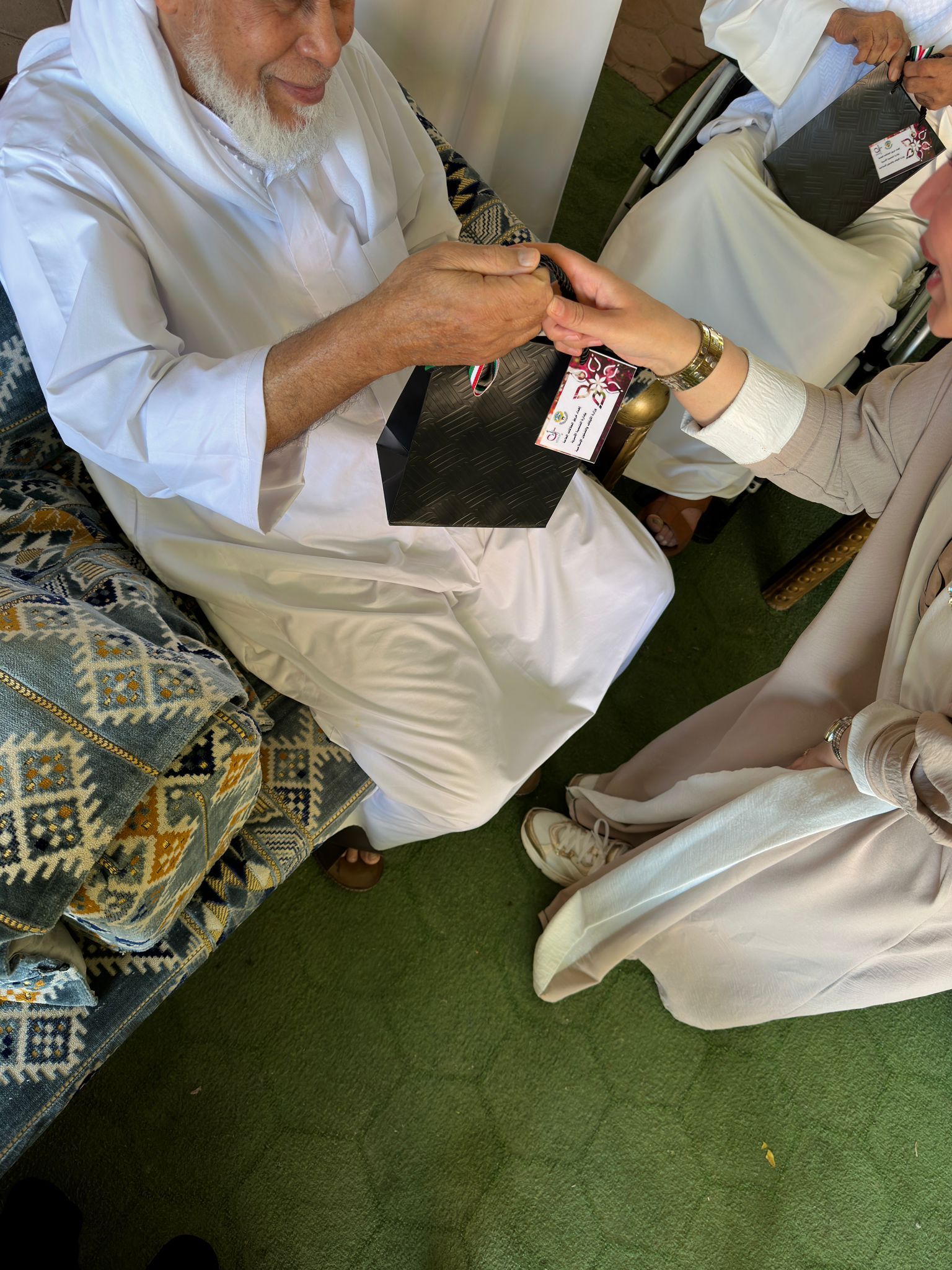 زيارة ميدانية لدار رعاية المسنين 