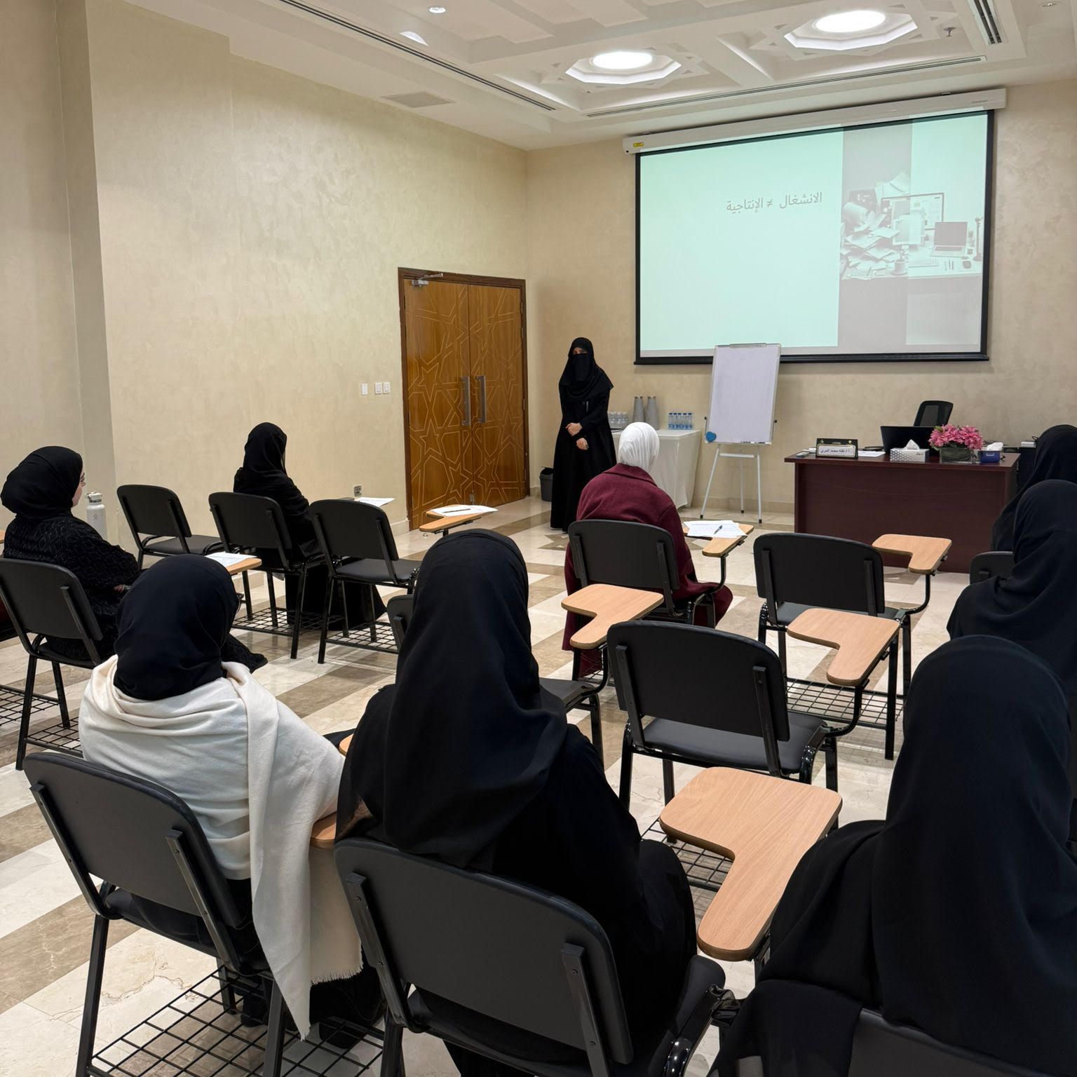 ورشة بعنوان (إدارة الوقت)